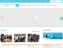 Tablet Screenshot of ie2024.edu.pe
